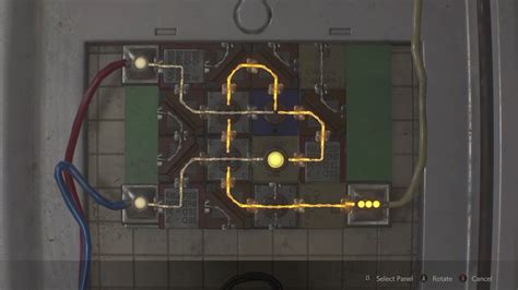 re2 remake claire power panel parts